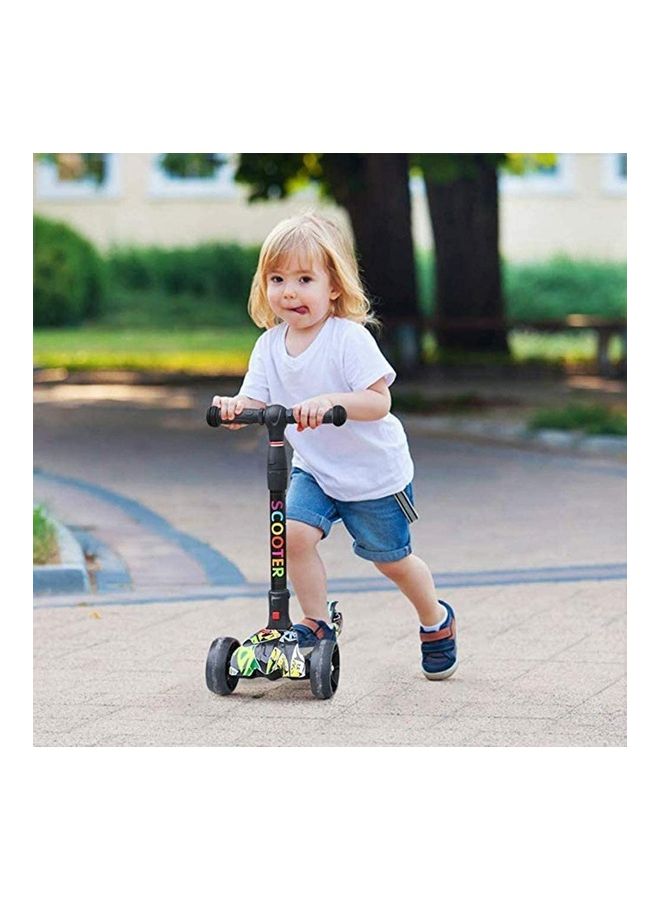 3-Wheeler Adjustable Kick Scooter 59.5x20x14.5cm