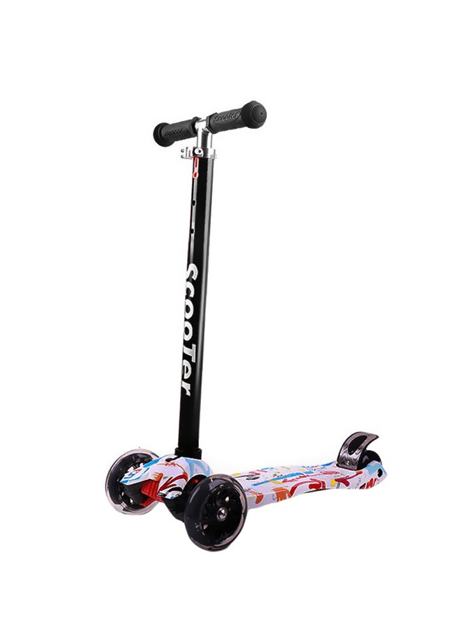 Foldable Kick Scooter With LED Light Up Wheels