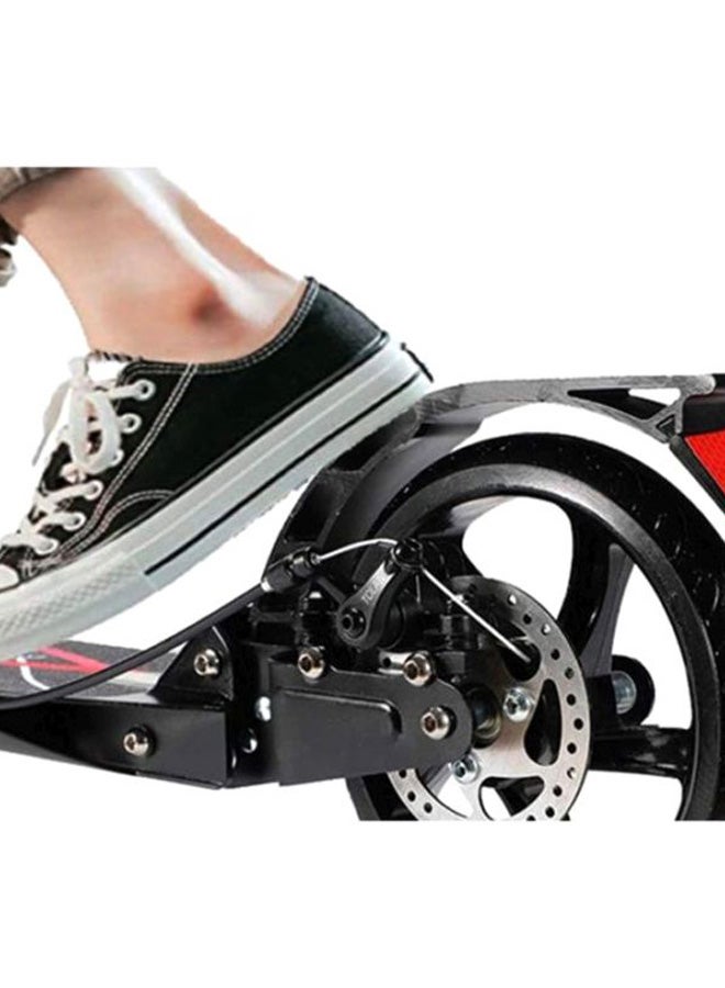 Kids Kick Scooter Black 80x55x34cm