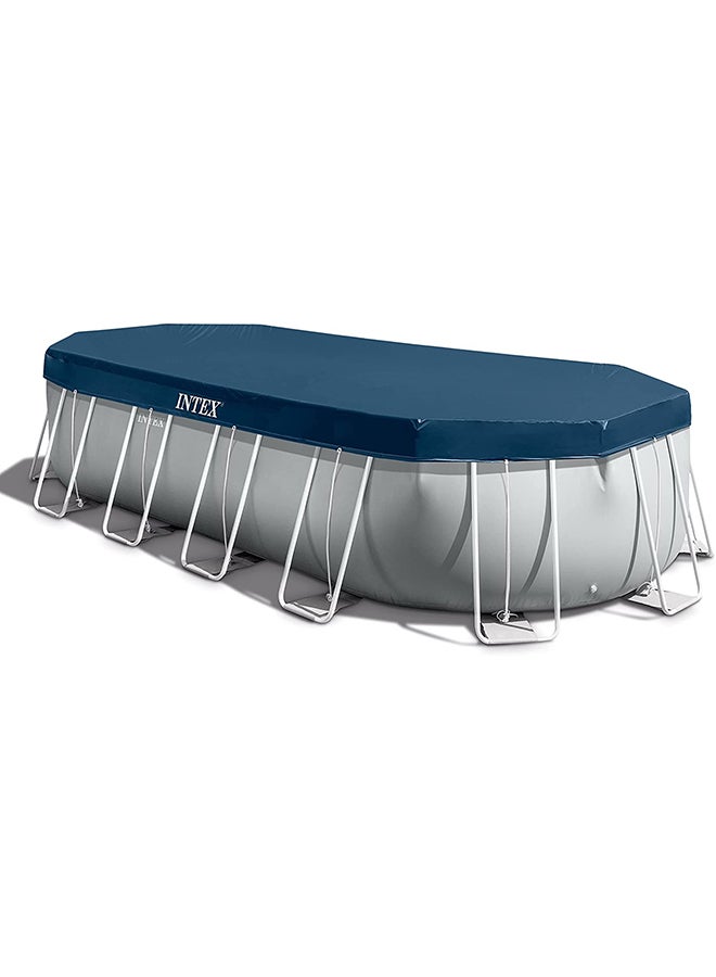 Prism Frame Oval Swimming Pool 5.03 x 2.74 x 1.22meter