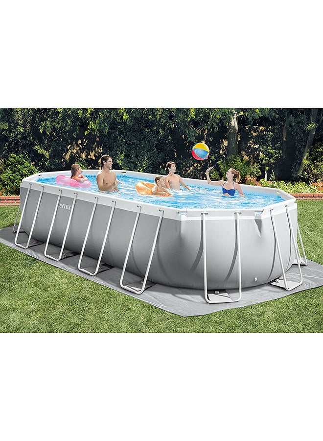 Prism Frame Oval Swimming Pool 5.03 x 2.74 x 1.22meter