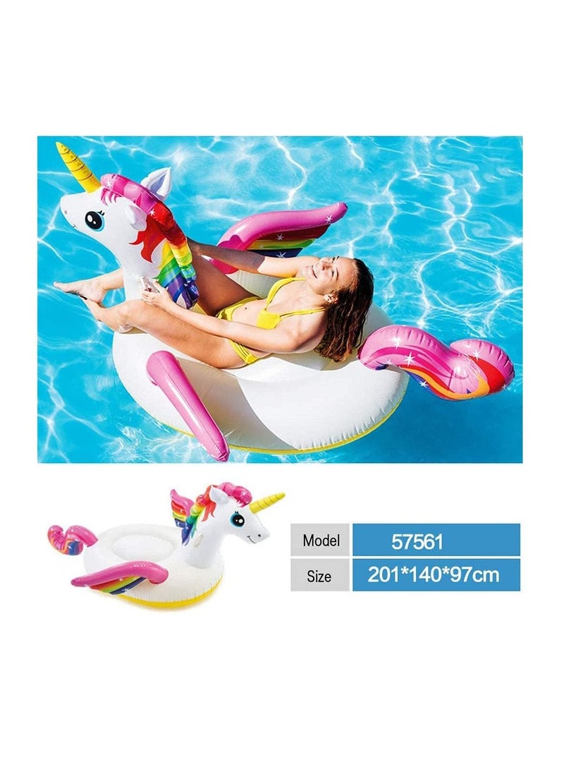 Inflatable Pool Floats,Kids Swim Seat,Summer Beach Pool Party Kids Toy Unicorn