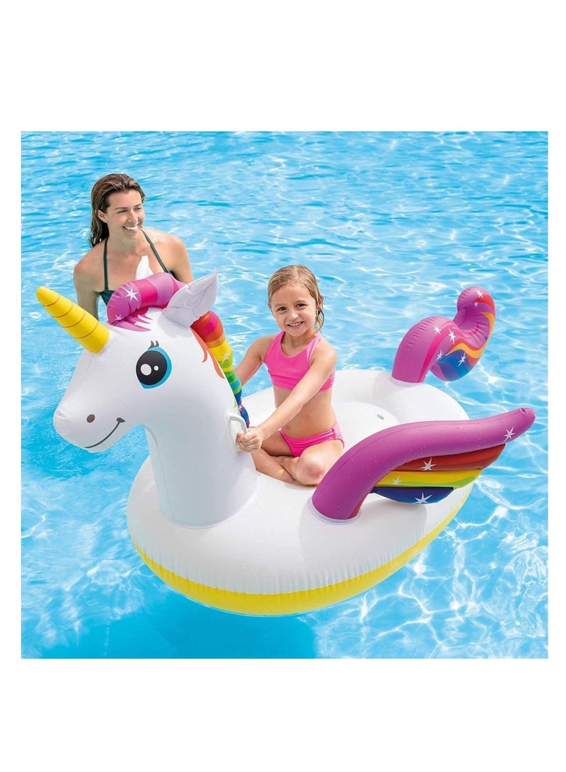 Inflatable Pool Floats,Kids Swim Seat,Summer Beach Pool Party Kids Toy Unicorn