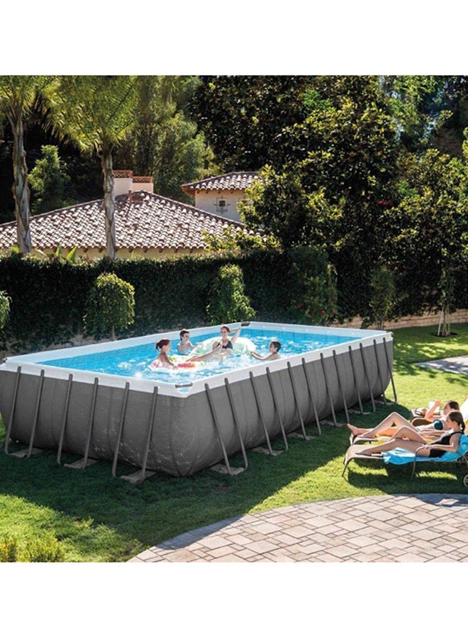 Prism Frame Rectangular  Swimming Pool 732x366x132cm 732x366x132cm