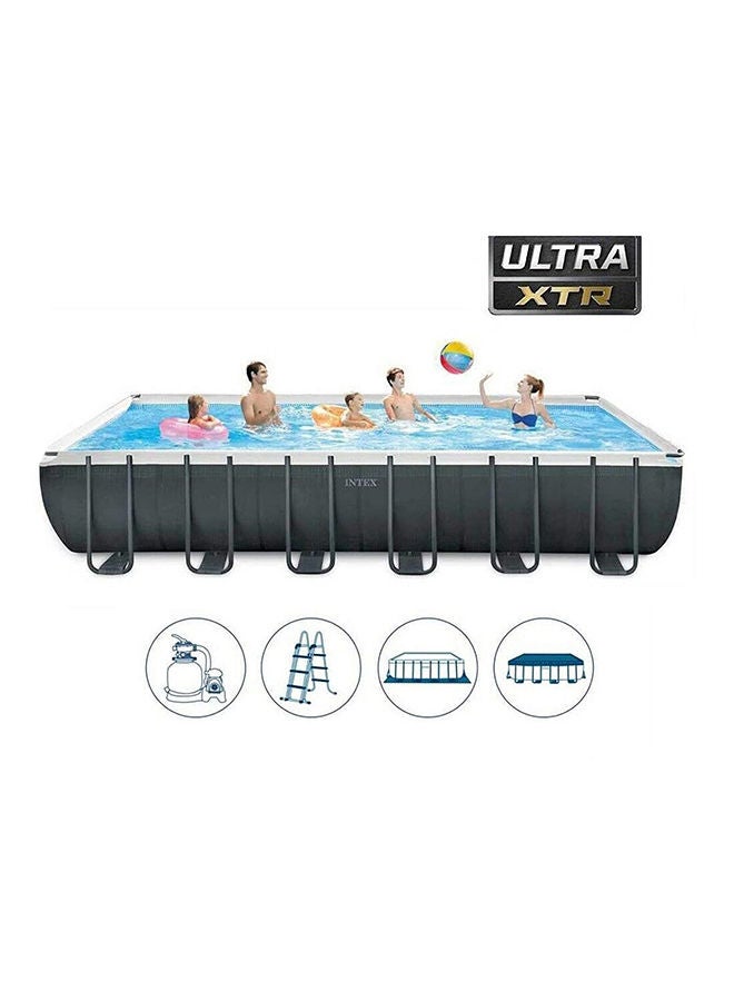 Prism Frame Rectangular  Swimming Pool 732x366x132cm 732x366x132cm