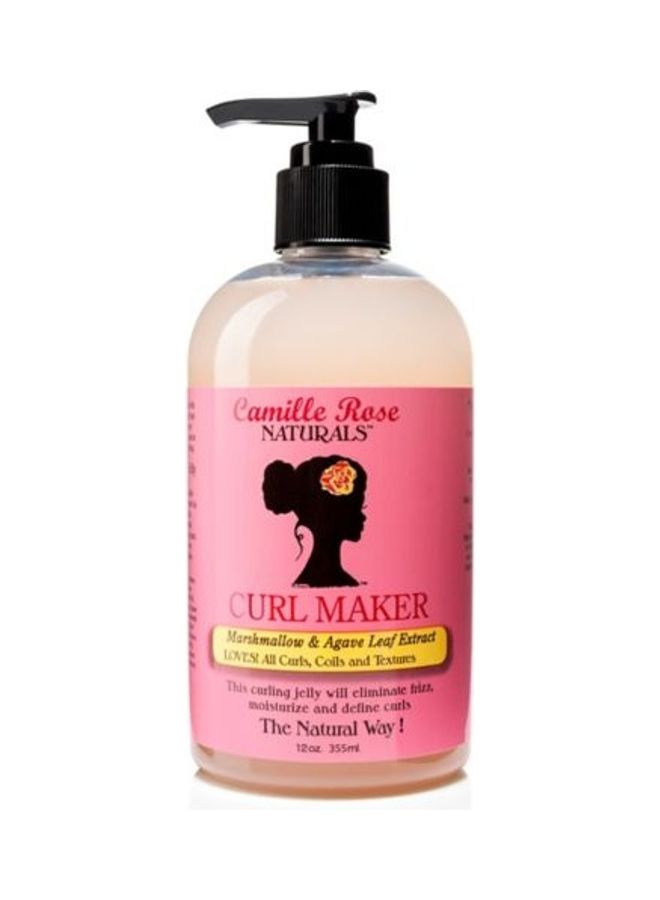 Rose Naturals Curl Maker Gel Pink 355ml