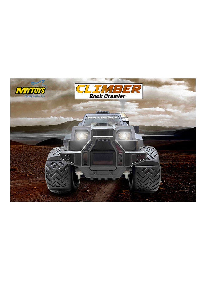 RC Car With Spray And LED Light 2.4G Radio Remote Control Car Durable Climbing Drift Off-Road Trucks Toys For Kids