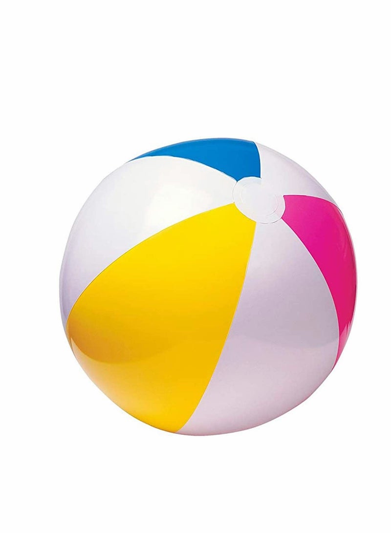 24'' Inflatable Beach Balls, Swimming Pool Rainbow Toys for Kids, Party Favors Supplies, Summer Fun Gifts Decorations