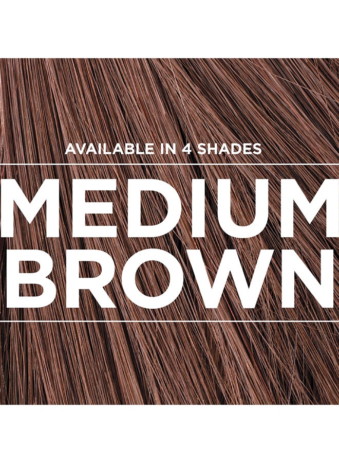 Colored Hair Thickener Dry Formula Medium Brown 144grams