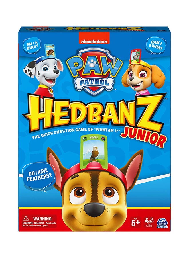 Game HedBanz Paw Patrol Junior 1 Players