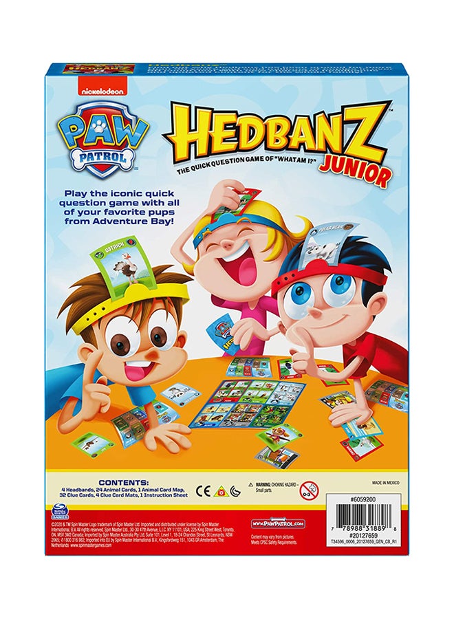 Game HedBanz Paw Patrol Junior 1 Players