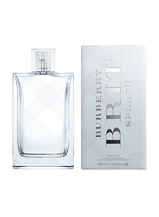 Set Of 2 Burberry Brit Splash EDT 1x Burberry Brit Splash EDT - 100, 1x Mini EDT - 5ml