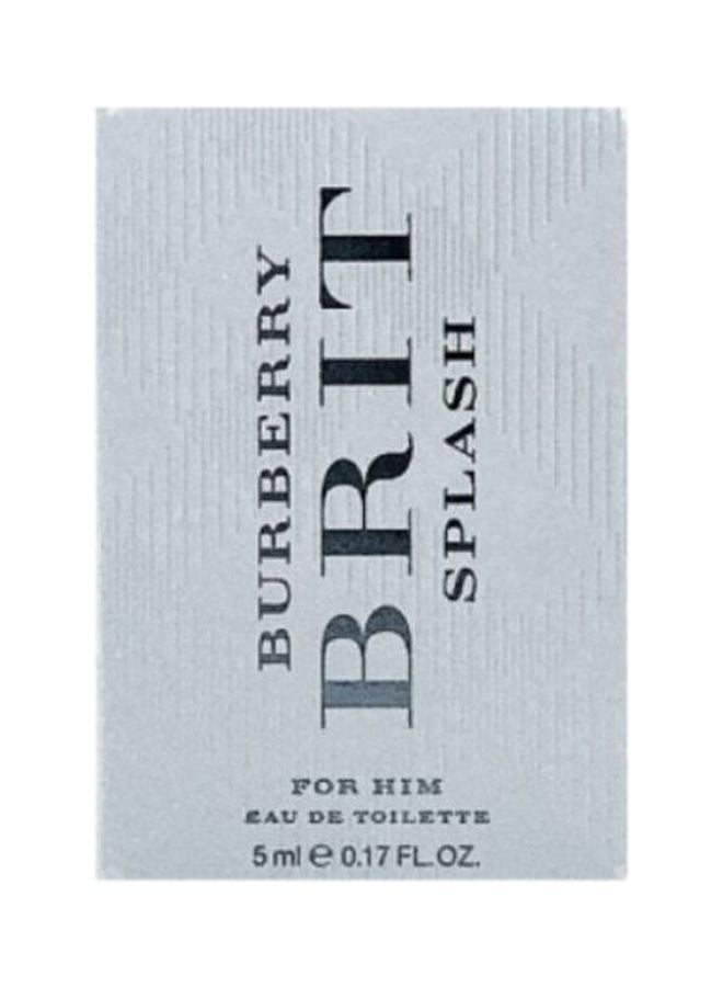 Set Of 2 Burberry Brit Splash EDT 1x Burberry Brit Splash EDT - 100, 1x Mini EDT - 5ml