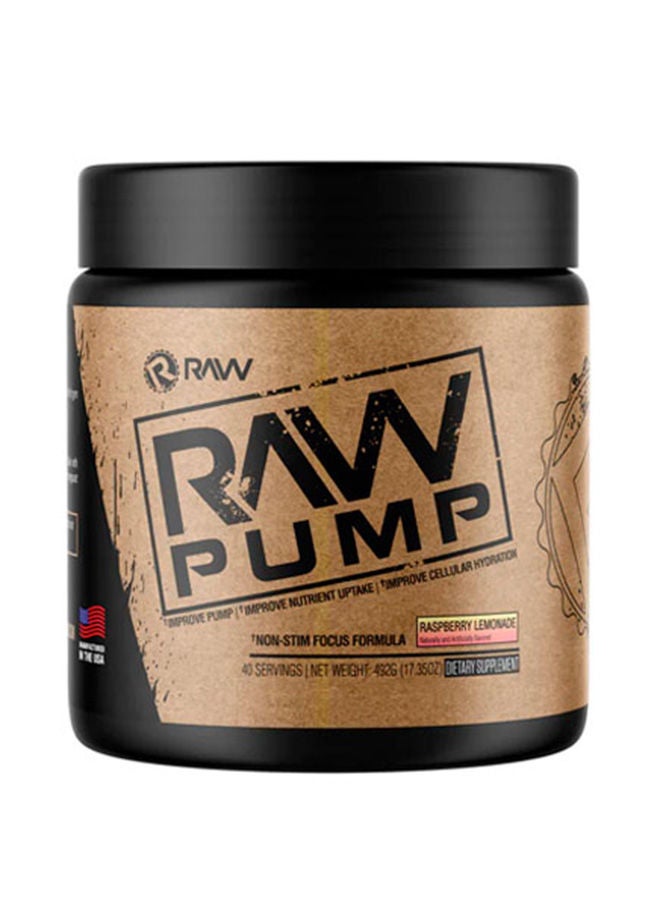 Pump Powder 40 Servings Lemonade-492gm