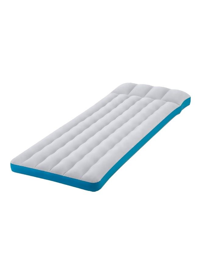 Inflatable Camping Airbed Combination White/Blue 72.5x26.5inch