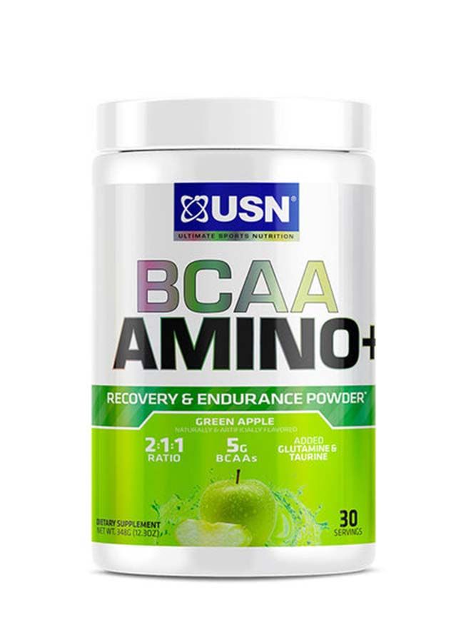 BCAA Amino Plus Green Apple 30 Servings 273g