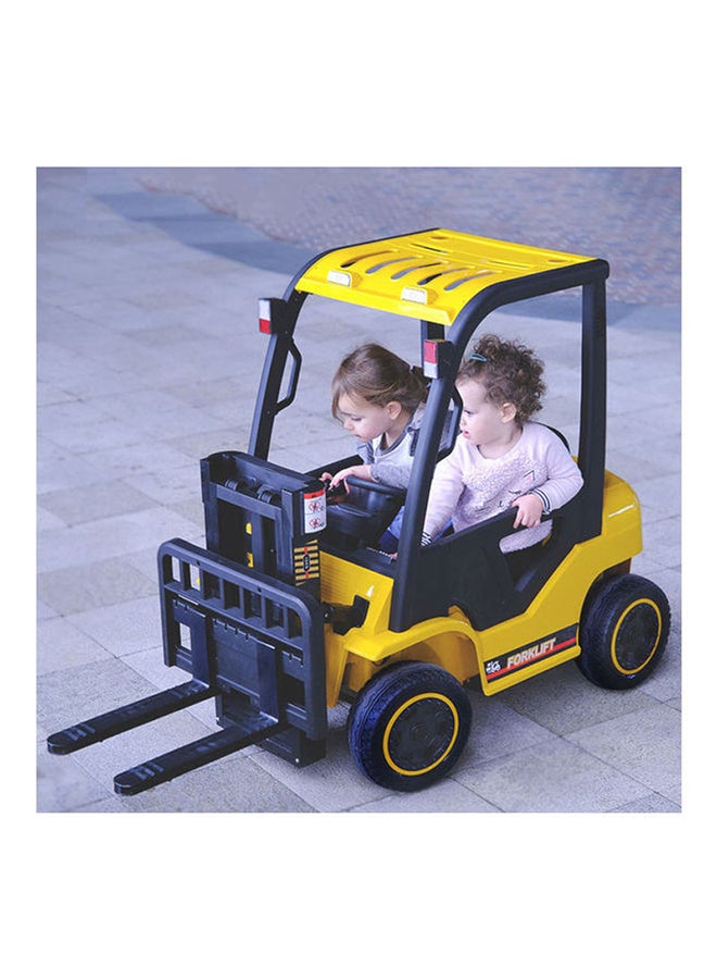 Electric Vehicle Play Set Yellow 146x63x101cm