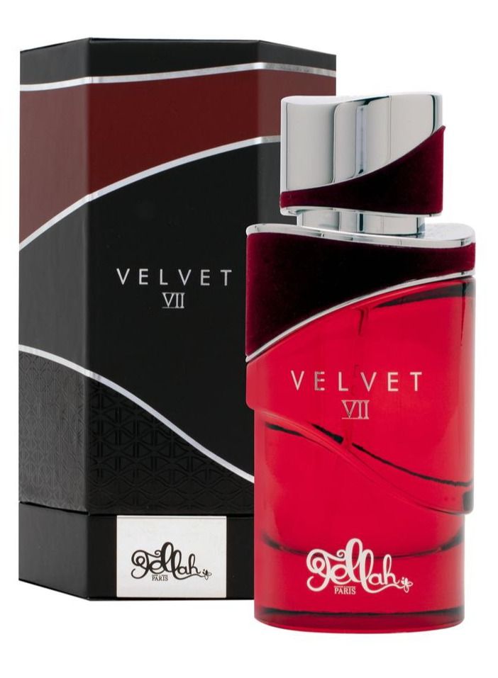 Fellah Velvet VII Extrait De Parfum Long Lasting Floral Fruity Fragrance for Men and Women 100ML