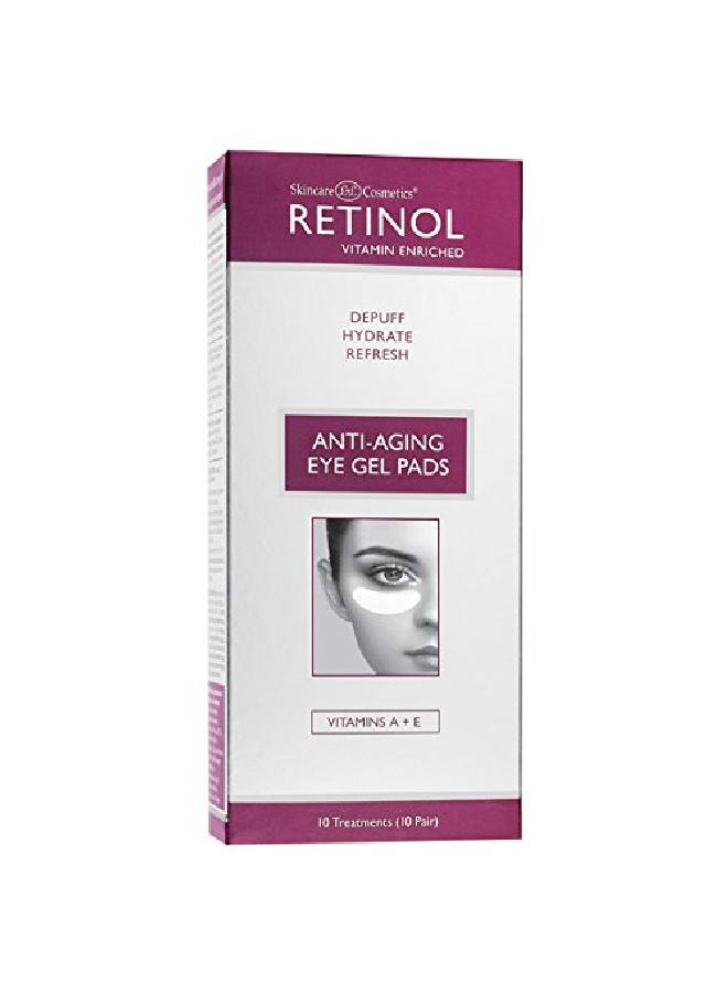 Retinol Antiaging Eye Gel Pads The Original Retinol Instant Depuff Treatment Soothing Vitamin A Eye Gel Pads Reduce Puffiness & Refresh For A Quick, Visible Improvement In Appearance Of Eyes