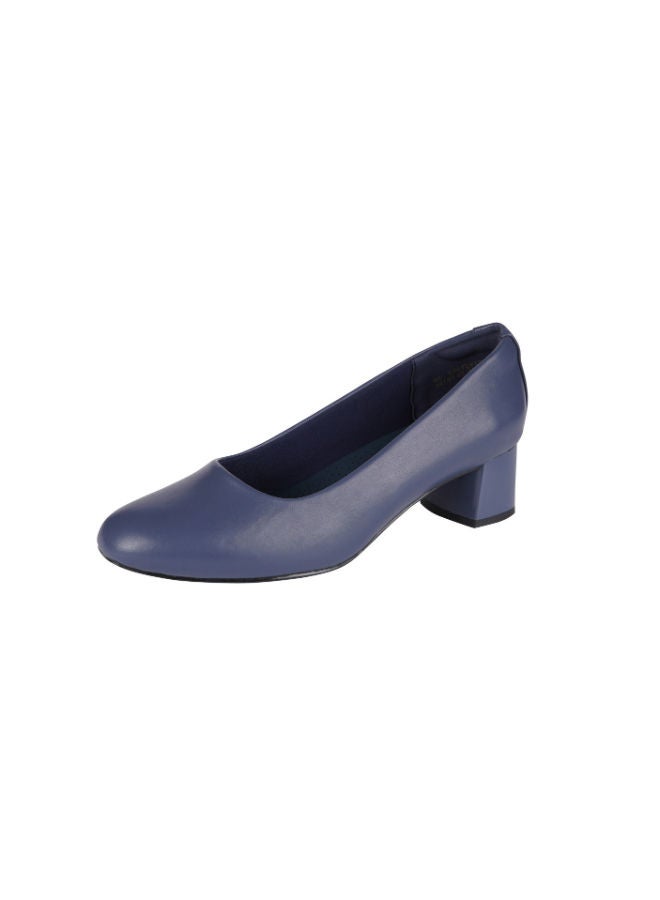 Michelle Morgan Ladies Court Shoes 219JT507 Navy