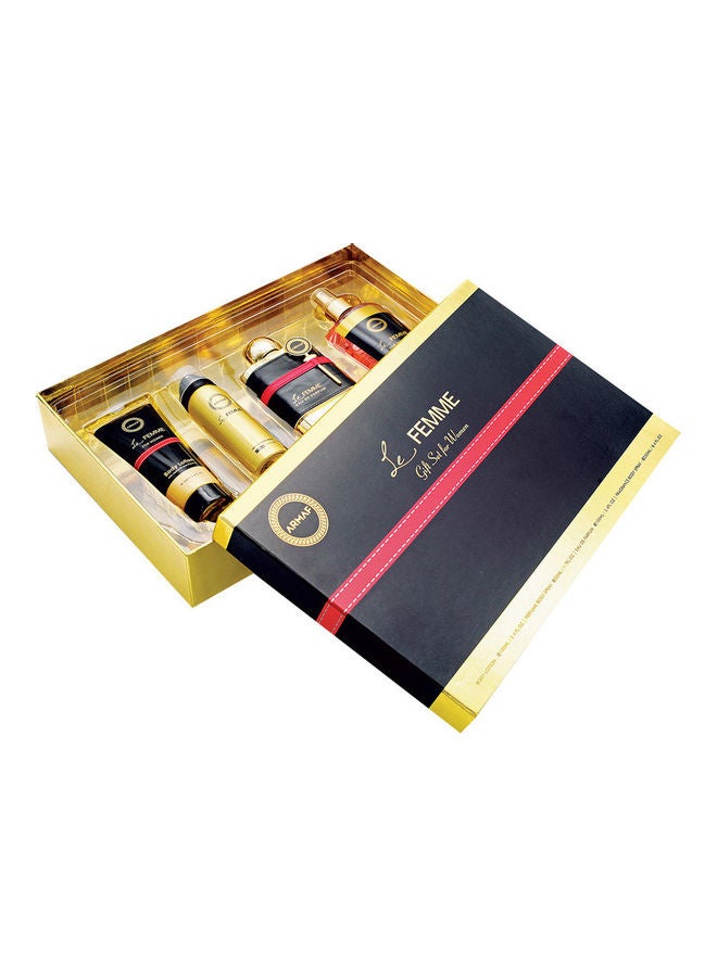 4-Piece Le Femme Gift Set For Women 100ml