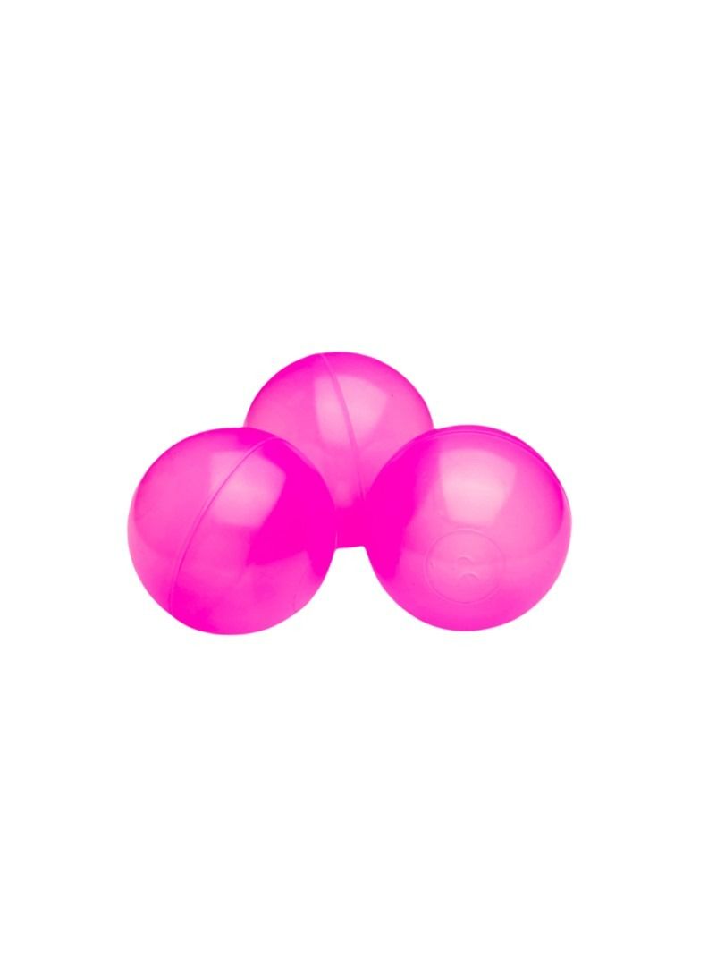 Kids crush proof ballpit balls in Fuchsia Pink