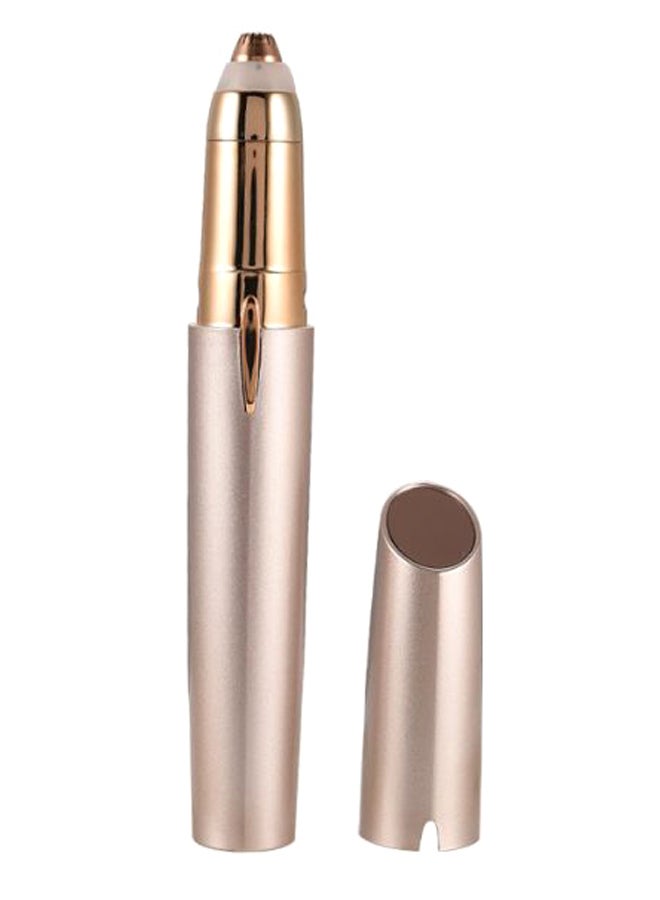 Electric Eyebrow Epilator Gold/Brown