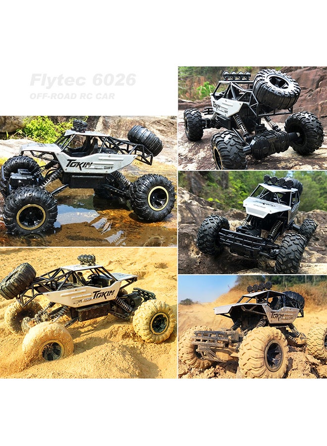 6026 1/12 2.4G Alloy Body Shell Rock Crawler RC Buggy Car