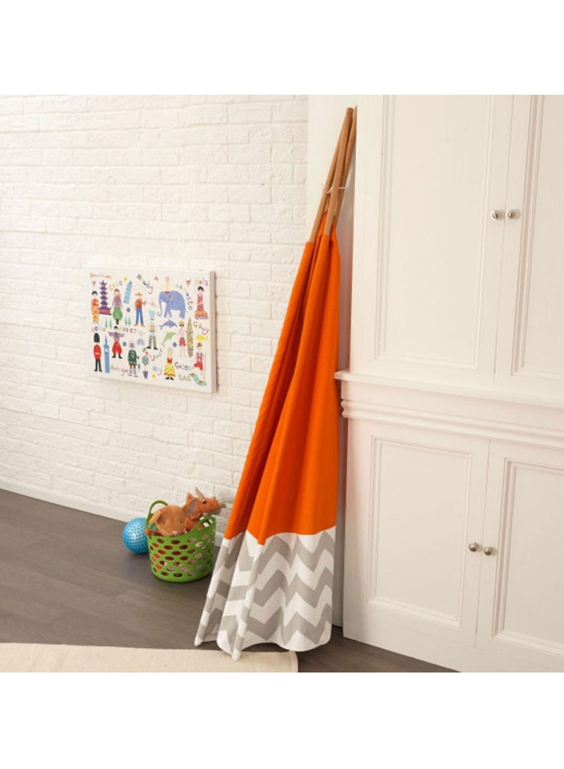 KidKraft - Orange Teepee Tents