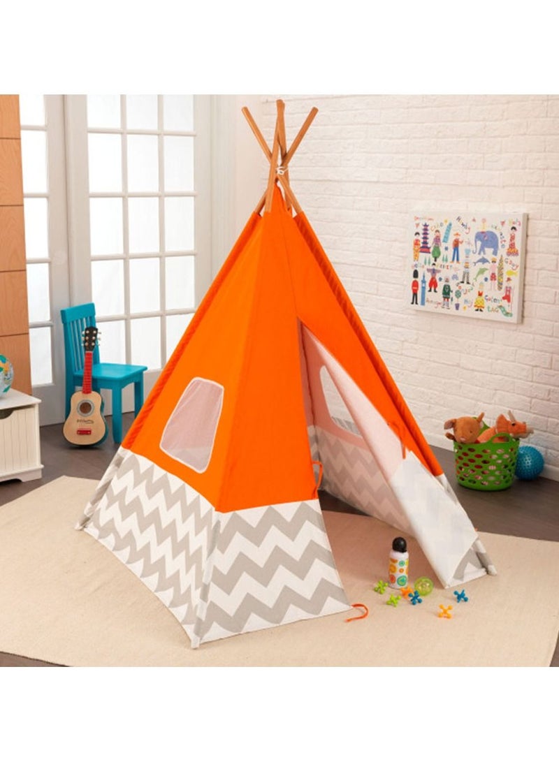 KidKraft - Orange Teepee Tents