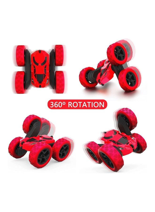 RC Stunt Car Toy Red 17x16x7.5cm