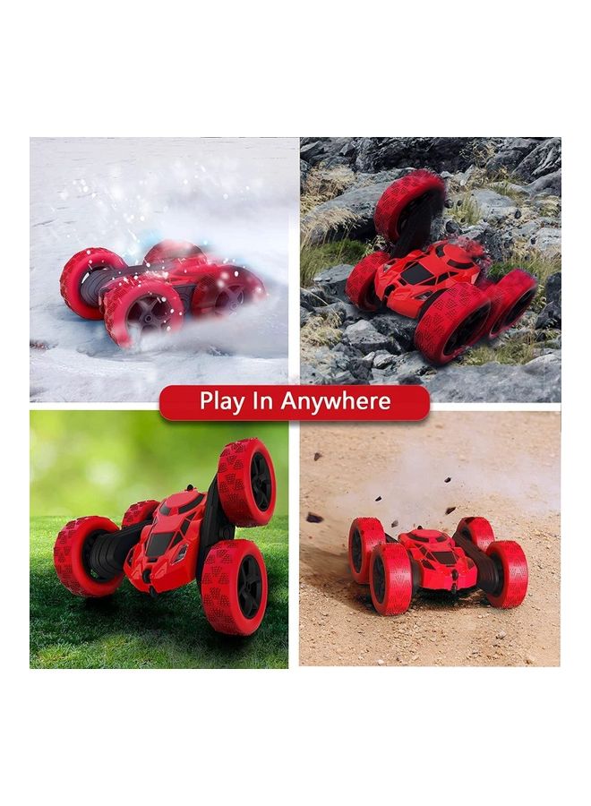 RC Stunt Car Toy Red 17x16x7.5cm