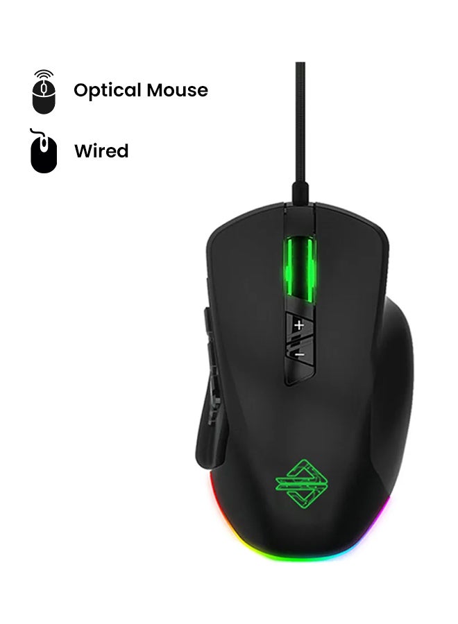 GTI Modular Wired Optical Sensor Gaming Mouse