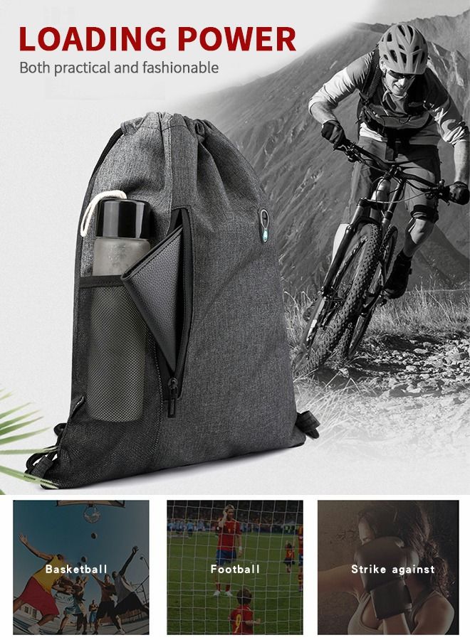 Waterproof Drawstring Gym Backpack Bag Sport Gym Sack Mini Travel Daypack Drawstring Backpack Outdoor Sports Bag