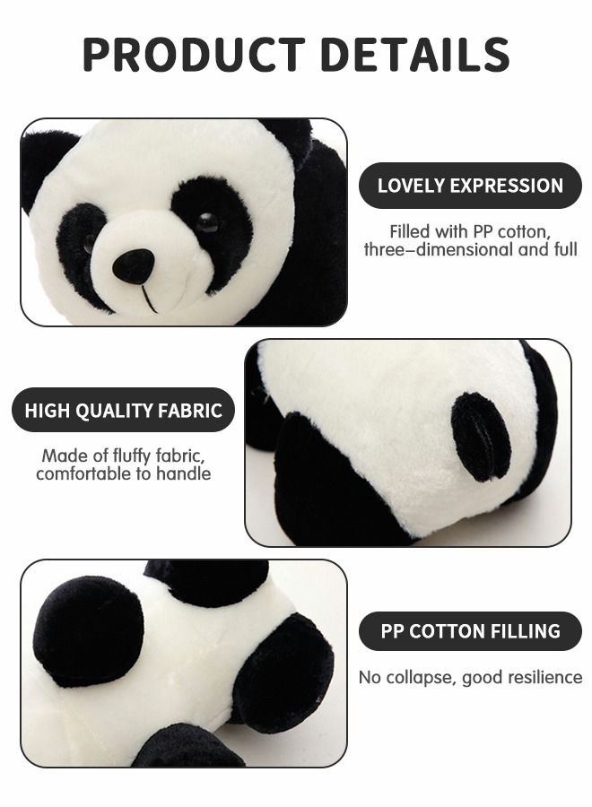 40cm Panda Plush Toy, Plush Animal Doll, Animal Plush Toy, Children's Cartoon Animal Toy Companion Doll,Panda Toy