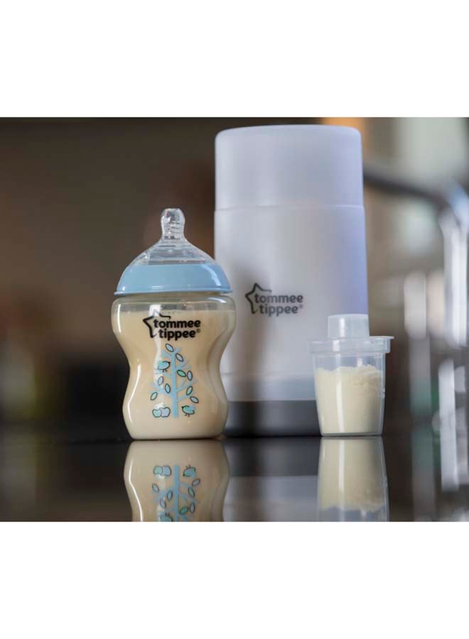 Closer To Nature Travel Bottle And Food Warmer - Silver/White/Grey