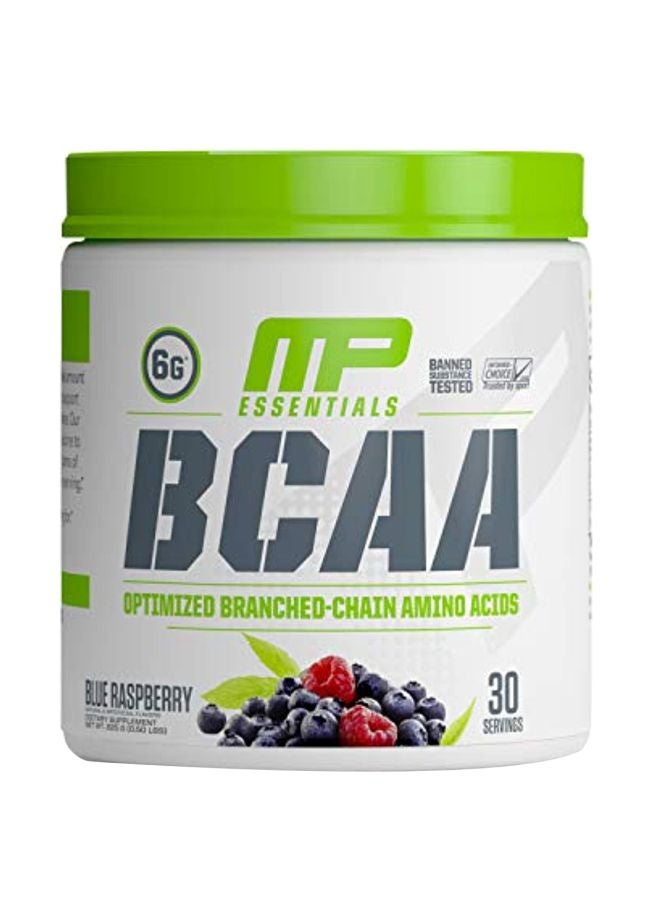 Essentials BCAA Powder - Blue Raspberry - 30 Servings