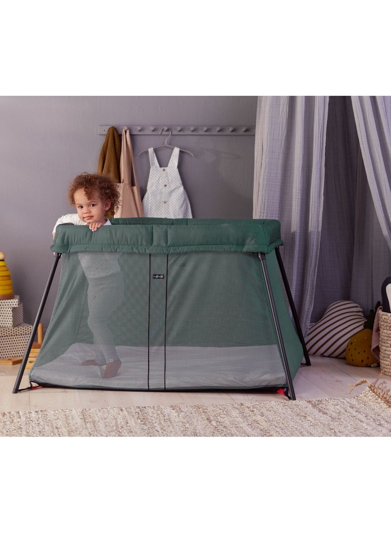 Pieces of 1 Travel Cot Light, 112 X 82 X 64 Cm - Dark Green