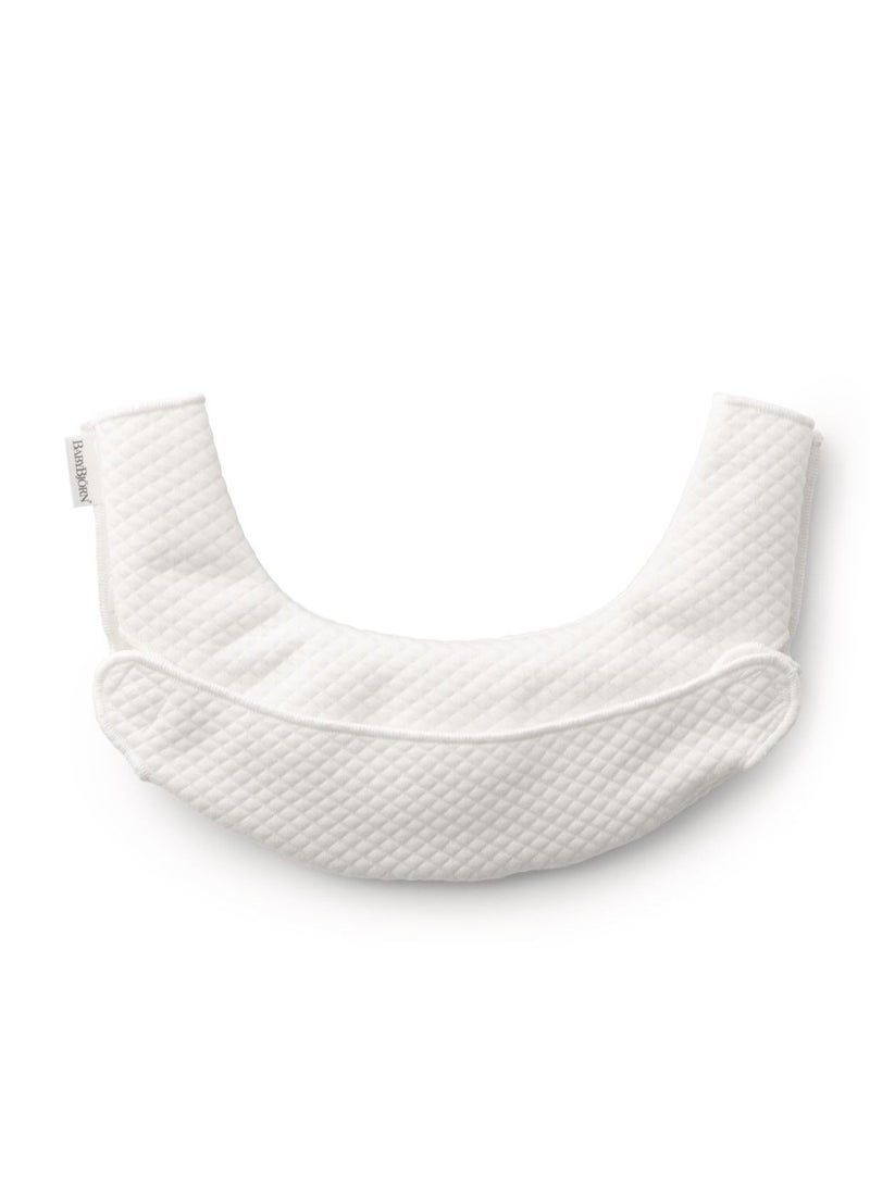 Tencel Teething Bib for Baby Carrier One White