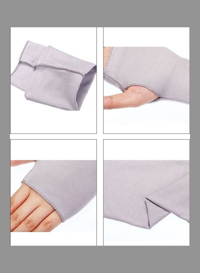Pair Of Casual Solid Pattern Gloves Multicolour