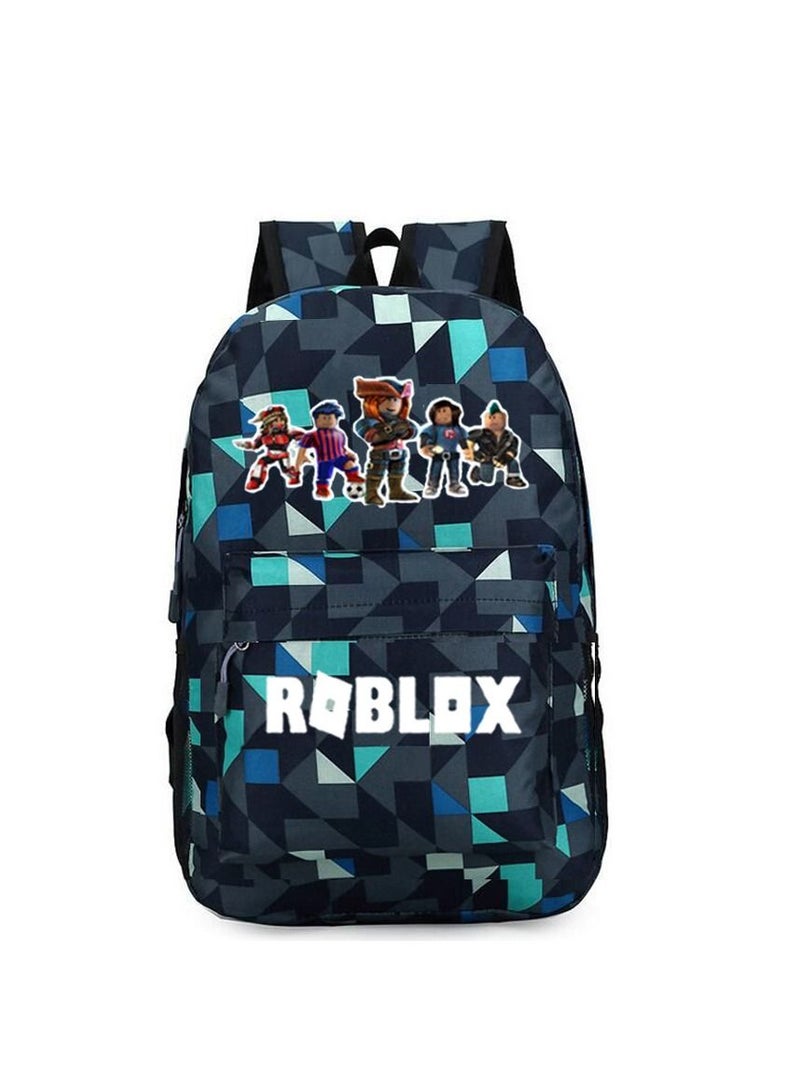 Designer School Bookbag Backpack Multi Color
