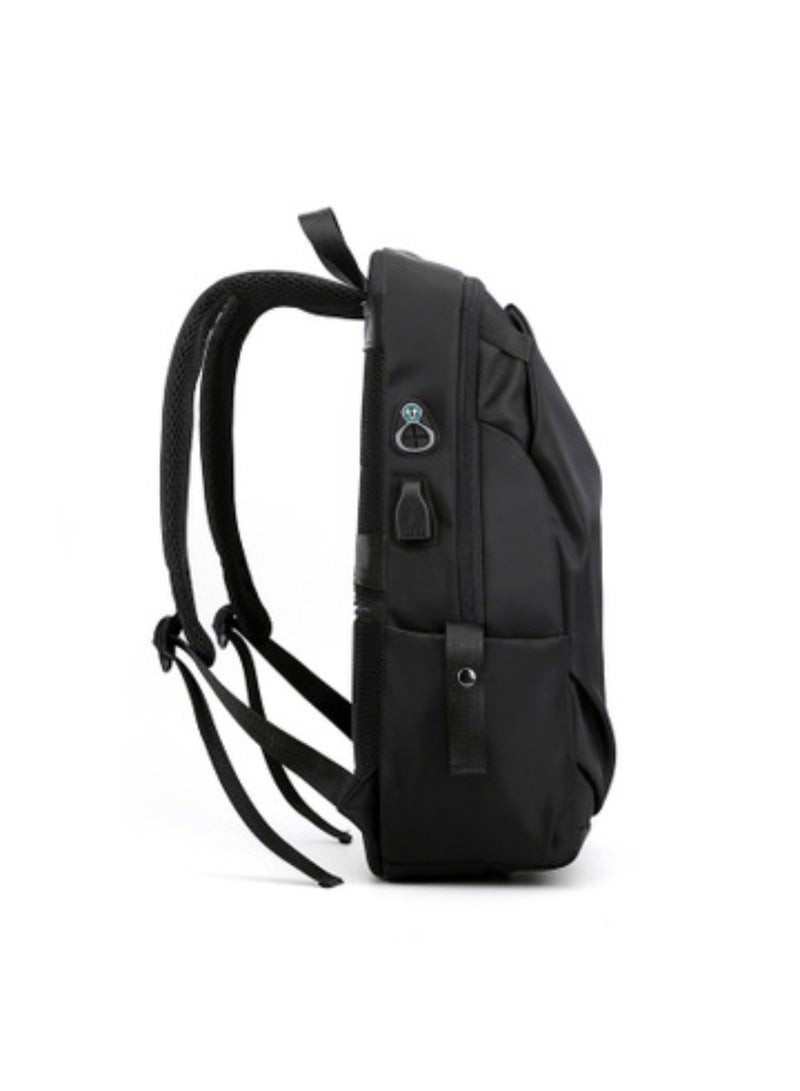Waterproof Student Backpack Travelling Bag Black