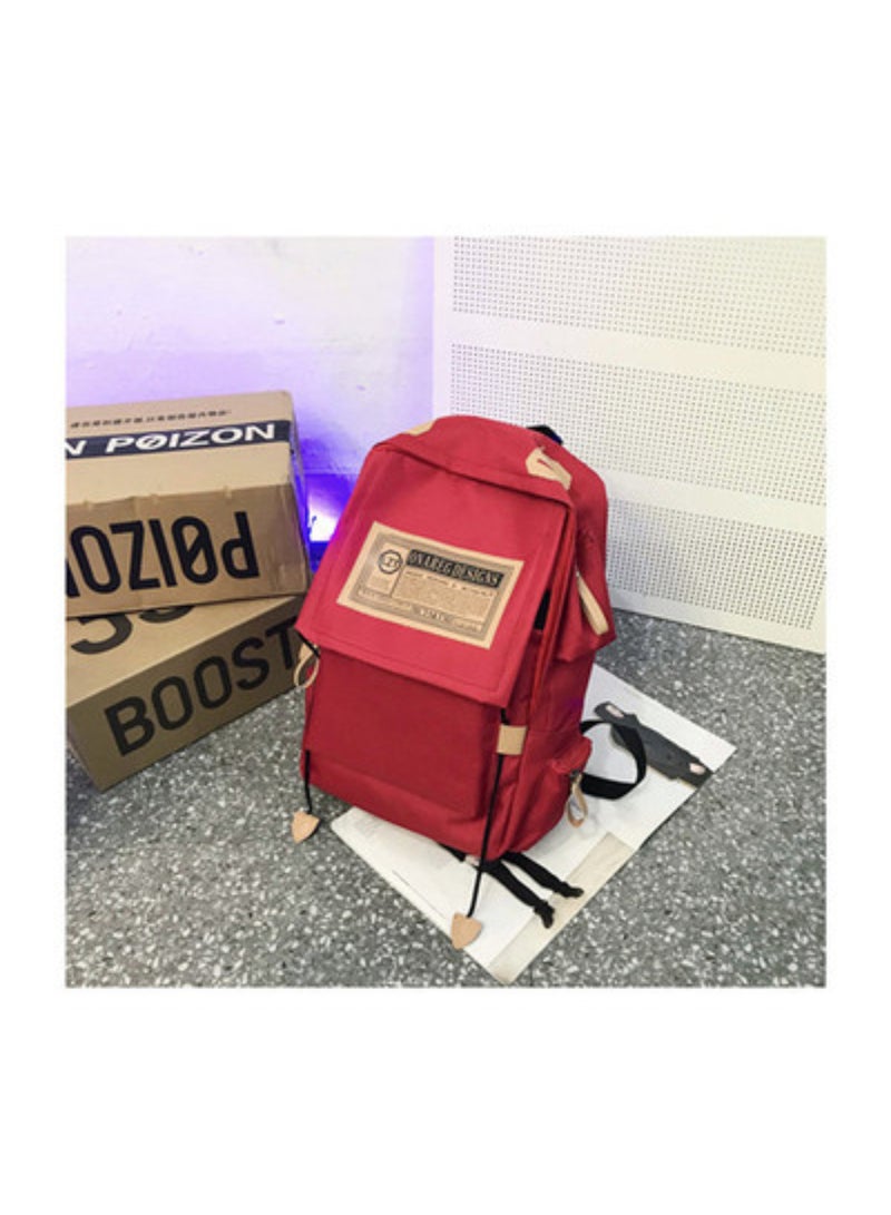 Fashionable Travel Bag  Backpack Red