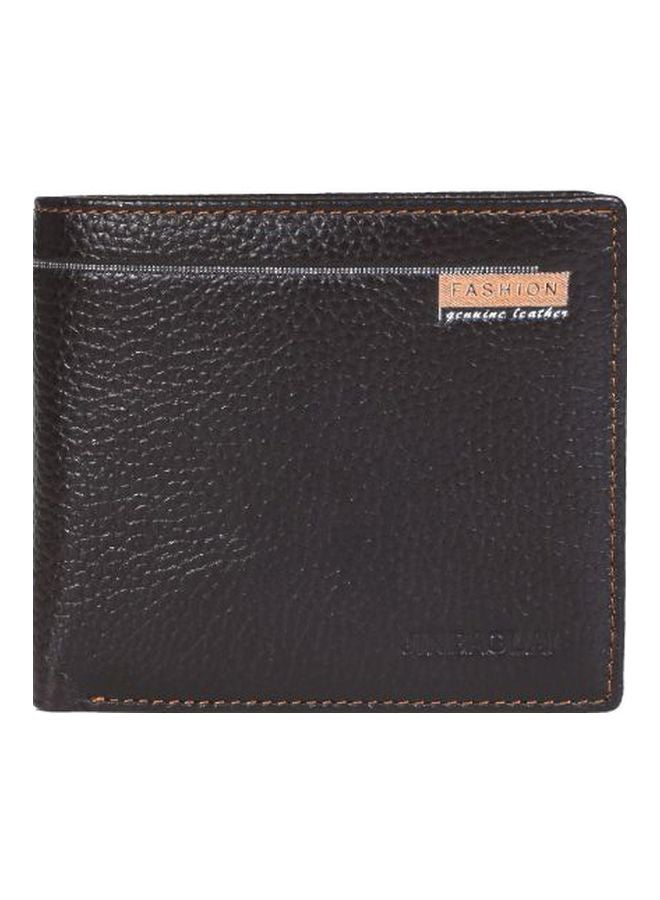 Bi-Fold Leather Wallet Black