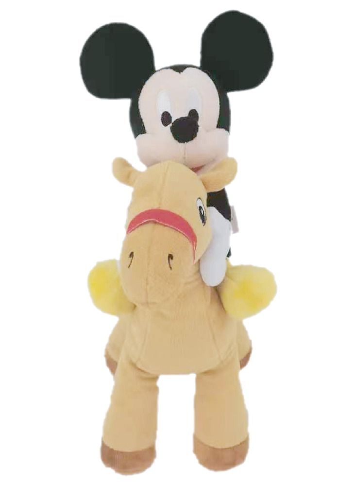 Mickey on Camel Plush 7inch