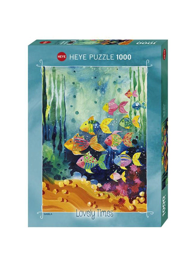 1000- Piece Jigsaw Puzzle: Shoal of Fish