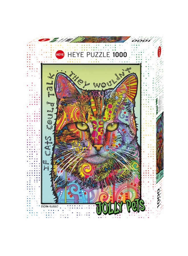 1000 Pieces Jigsaw Puzzle- Heye - Jolly Pets If Cats Could Talk