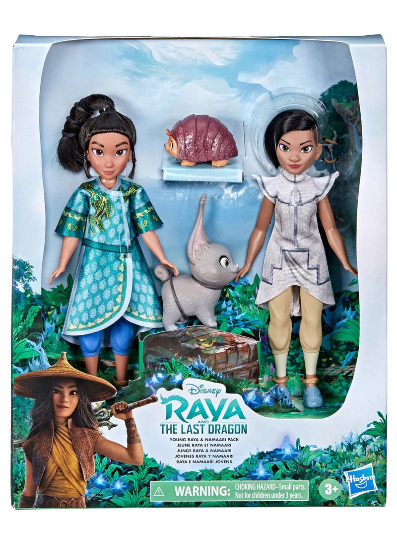 Disney Raya And The Last Dragon - Young Raya And Namaari Pack - Dolls