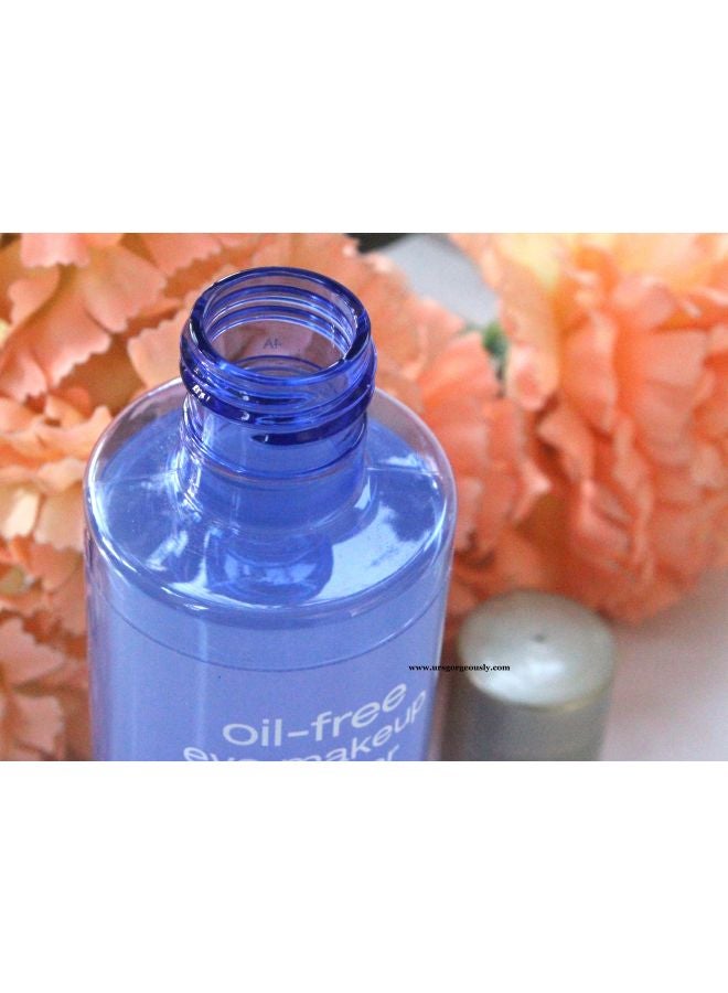 3-Piece Gentle Oil-Free Liquid Eye Makeup Remover Set Clear