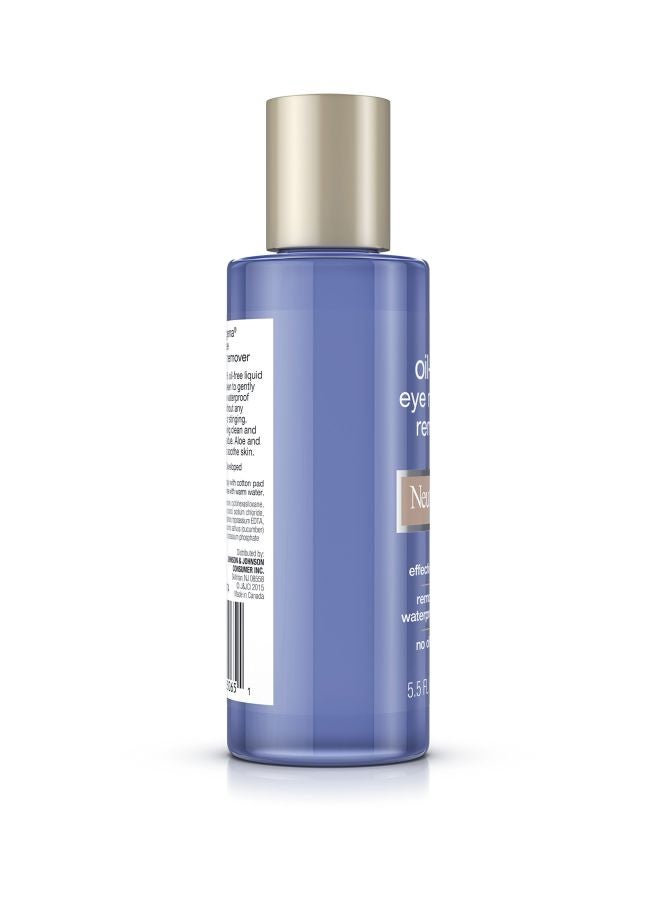 3-Piece Oil-Free Eye Makeup Remover Set Blue